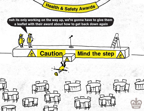 Modern toss - health and safety awards