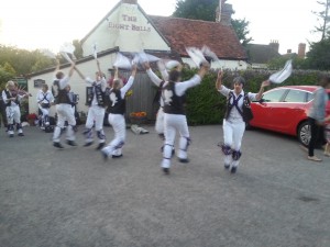 Dancing 'Sidesteps' at the Eight Bells, Eaton.
